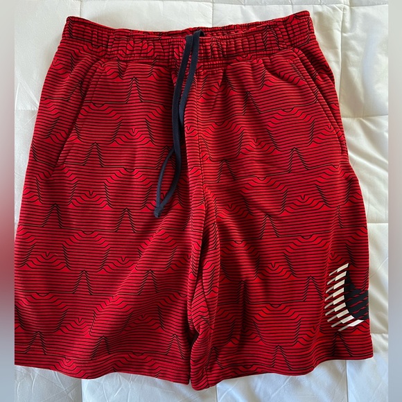 Nike Other - Nike Men's Americana Club Fleece Shorts, Red/Black - Medium